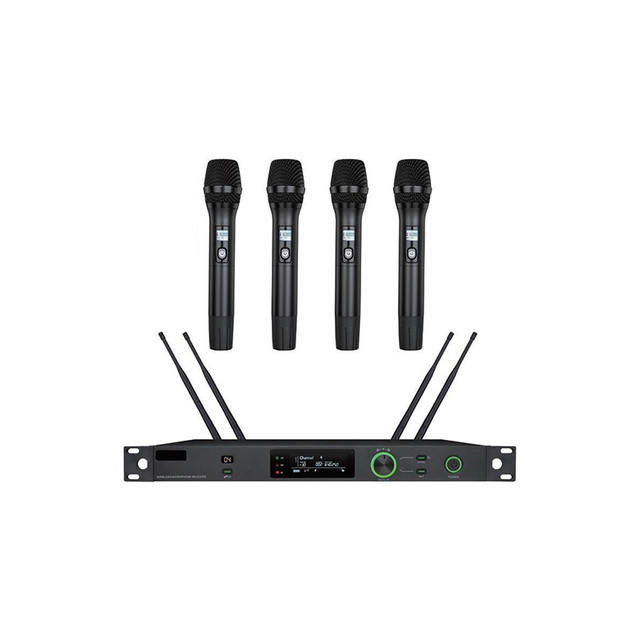 True Diversity 1-to-4 Wireless Handheld Mic System